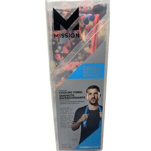 Mission HydroActive Gym Cooling Towel 10”x 33” Large Water Activated Sweat Towel